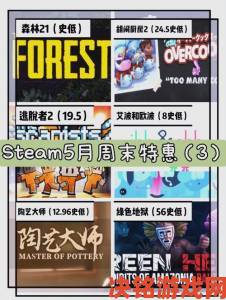 Steam《饥荒》系列周末特惠：合集包仅需36元