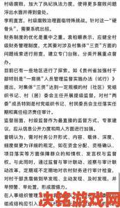 丰年经继拇背后黑幕曝光村民实名举报集体贪腐细节